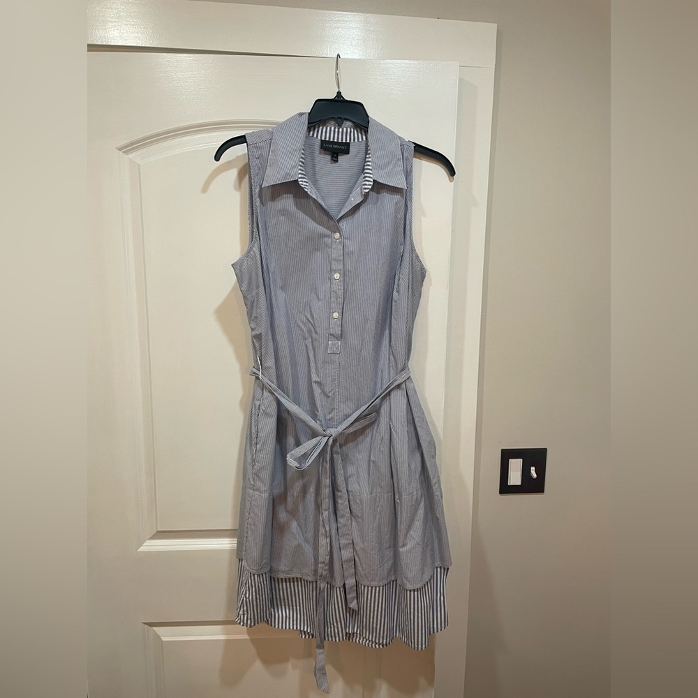 Lane Bryant cotton sleeveless dress
